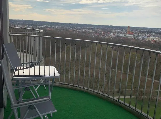 Sky Im Hotelturm Apartmán Augsburg
